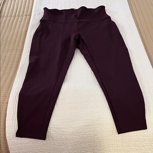 SPANX Deep Plum Leggings